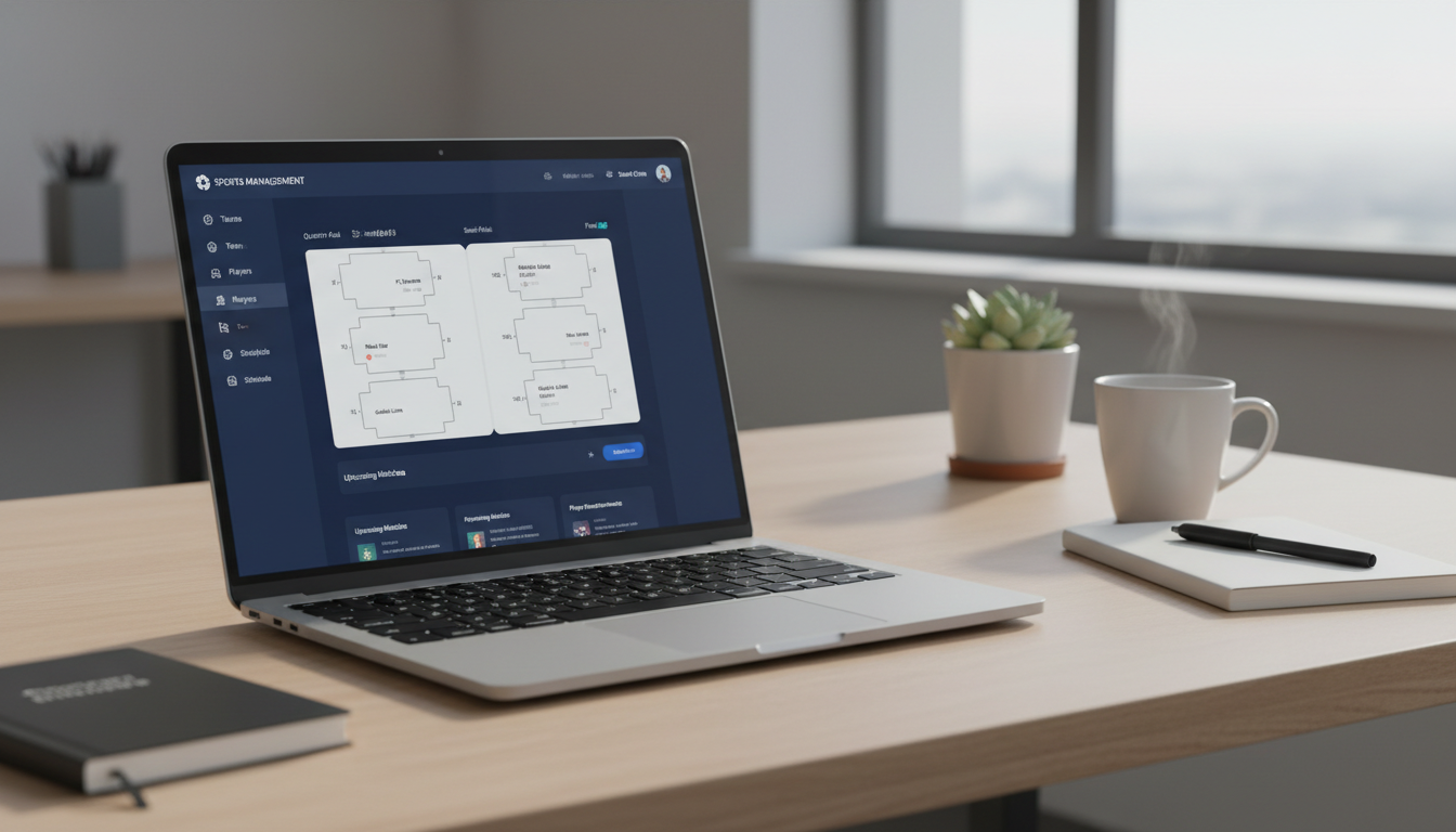 GoSport sports management platform dashboard