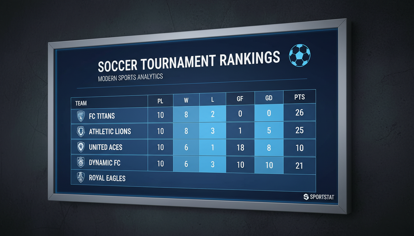 GoSport rankings leaderboard dashboard